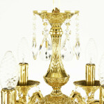 Фото 3 Люстра бронзовая с хрусталём 71102/6/125 A G