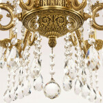 Фото 1 Люстра бронзовая с хрусталём 71102/6/210 A FP