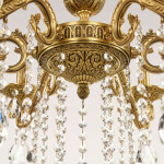 Фото 1 Люстра бронзовая с хрусталём 71102/6/210 B FP