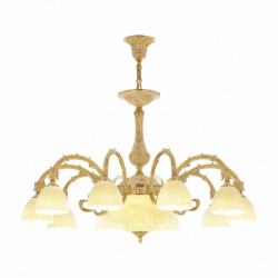 Фото Люстра бронзовая 71109P/10/300 GW P1 D Rose