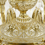 Фото 2 Люстра бронзовая с хрусталём 71201/10/210 A GW