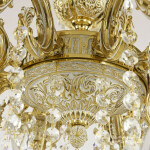 Фото 4 Люстра бронзовая с хрусталём 71201/10/210 A GW