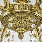 Фото 1 Люстра бронзовая с хрусталём 71201/6/210 A FP