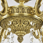 Фото 1 Люстра бронзовая с хрусталём 71201/6/210 B FP