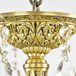 Фото 4 Люстра бронзовая с хрусталём 71201/6/210 B FP