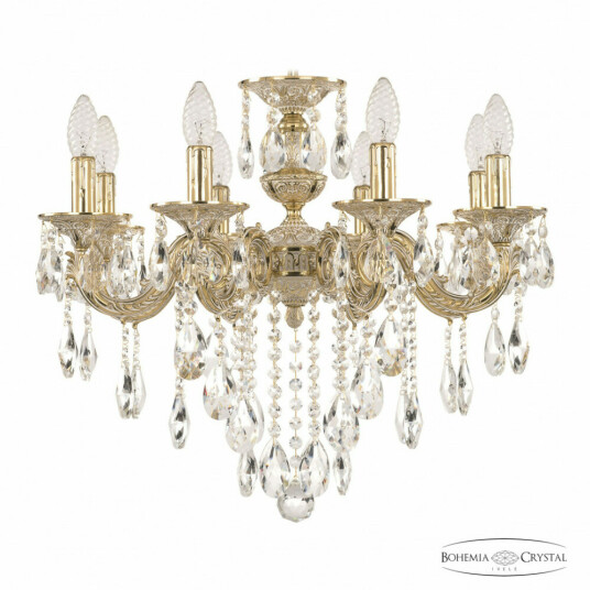 Фото Люстра бронзовая с хрусталём 71201/8/175 B GW