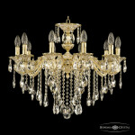 Фото 1 Люстра бронзовая с хрусталём 71202/10/210 B GW