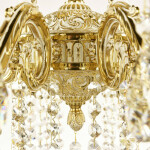 Фото 1 Люстра бронзовая с хрусталём 71202/12/300 B GW