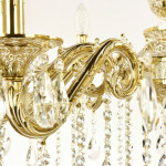 Фото 3 Люстра бронзовая с хрусталём 71202/12/300 B GW