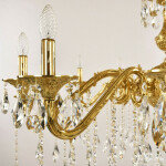 Фото 4 Люстра бронзовая с хрусталём 71202/16/360 A G