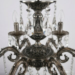 Фото 1 Люстра бронзовая с хрусталём 71202/6/175 B NB