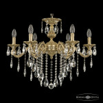 Фото 1 Люстра бронзовая с хрусталём 71202/6/210 B FP