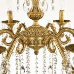 Фото 2 Люстра бронзовая с хрусталём 71202/6/210 B FP