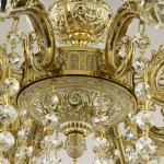 Фото 1 Люстра бронзовая с хрусталём 71202/8/175 B GW