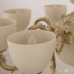 Фото 4 Люстра бронзовая 71203P/8/210 GW P1 U Rose