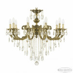 Фото Люстра бронзовая с хрусталём 71209/10/250 B GB