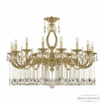 Фото Люстра бронзовая с хрусталём 71301/16/360 A G