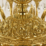 Фото 3 Люстра бронзовая с хрусталём 71301/16/360 A G