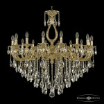 Фото 1 Люстра бронзовая с хрусталём 71301/16/360 B G