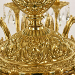 Фото 2 Люстра бронзовая с хрусталём 71301/16/360 B G