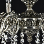 Фото 1 Люстра бронзовая с хрусталём 71301/6/175 B NB