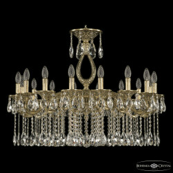 Фото Люстра бронзовая с хрусталём 71302/16/300 A GB
