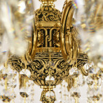 Фото 2 Люстра бронзовая с хрусталём 71302/16/300 A GB