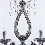 Фото 3 Люстра бронзовая с хрусталём 71302/6/175 A NB