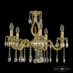 Фото 1 Люстра бронзовая с хрусталём 71401/5/175 A G FH1S