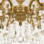 Фото 1 Люстра бронзовая с хрусталём 71401/6/210 A FP FA10S