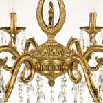 Фото 2 Люстра бронзовая с хрусталём 71401/6/210 A FP FH1S