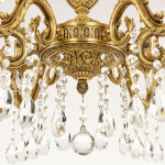 Фото 4 Люстра бронзовая с хрусталём 71401/6/210 A FP FH1S