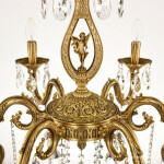 Фото 2 Люстра бронзовая с хрусталём 71401/6/210 B FP FA5S