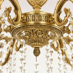 Фото 3 Люстра бронзовая с хрусталём 71401/6/210 B FP FA5S