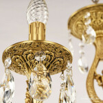 Фото 4 Люстра бронзовая с хрусталём 71401/6/210 B FP FA5S