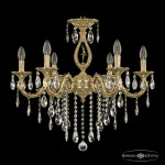 Фото 1 Люстра бронзовая с хрусталём 71401/6/210 B FP FD2S