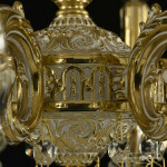 Фото 2 Люстра бронзовая с хрусталём 71401/8/175 A GW FH1S