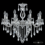 Фото 1 Люстра бронзовая с хрусталём 71401/8/210 B NW FA4S