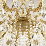 Фото 2 Люстра бронзовая с хрусталём 71402/10/210 B GW FH1S