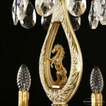 Фото 3 Люстра бронзовая с хрусталём 71402/10/210 B GW FH1S