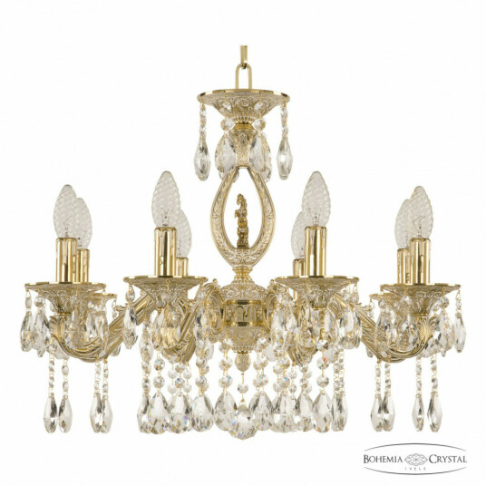 Фото Люстра бронзовая с хрусталём 71402/8/175 A GW FH1S