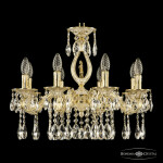 Фото 1 Люстра бронзовая с хрусталём 71402/8/175 A GW FH1S