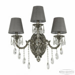 Фото Бра бронзовые с хрусталём 7201B12/2+1/210 B NB ST6