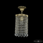 Фото Подвесной светильник столб хрустальный 19203/15IV G Leafs-Лист