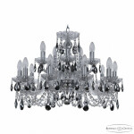 Фото Люстра хрустальная 1402/10+5/240 Ni K781