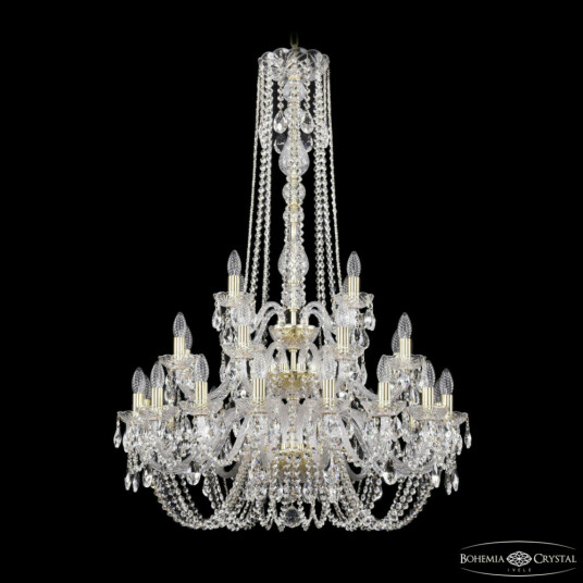 Фото Люстра хрустальная 1402/16+8+4/300/h-123/3d G