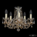 Фото Люстра хрустальная 1402/5/141 G R721 Bohemia Ivele Crystal