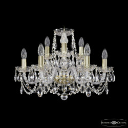 Фото Люстра хрустальная 1402/6+3/195 G