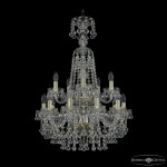 Фото Люстра хрустальная 1409/10+5/195/XL-83/2d G