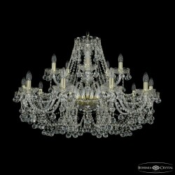 Фото Люстра хрустальная 1409/10+5/360 G